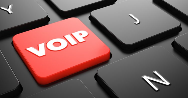 voip key on laptop computer keyboard voip services